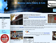 Tablet Screenshot of mammallama.com
